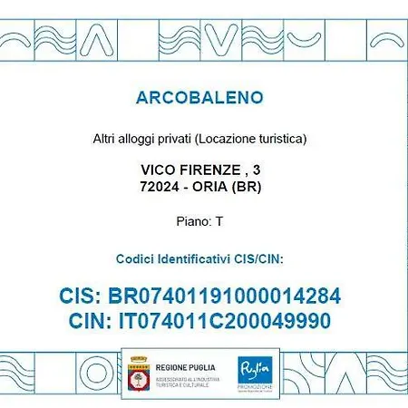 Apartamento Casa Arcobaleno *
